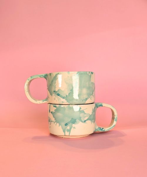 Taza grande con manchas Helena