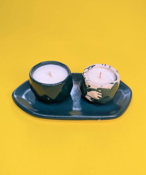 Plato pequeño de cerámica Amanda