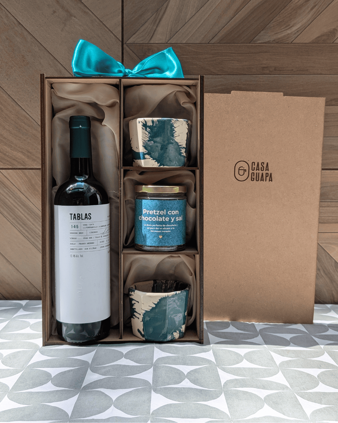 Vinito rico y relajado | Kit de regalo corporativo con vino