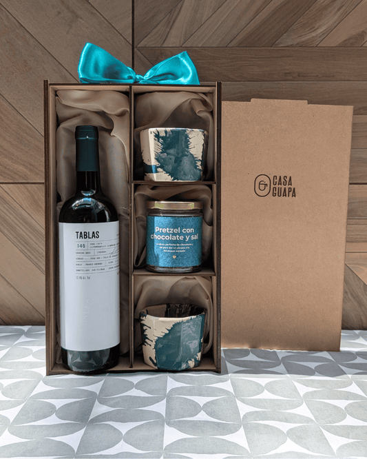 Vinito rico y relajado | Kit de regalo corporativo con vino