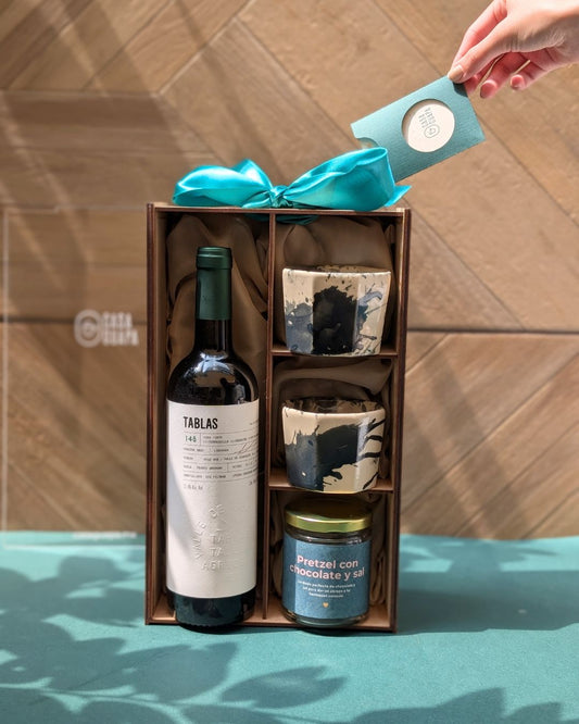 Vinito rico y relajado | Kit de regalo corporativo con vino