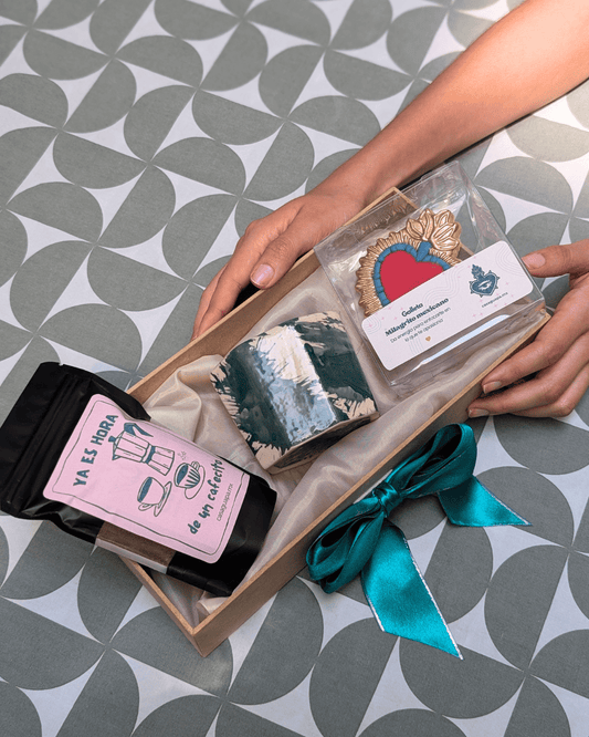 Cafecito de mi corazón | Kit de regalo corporativo con café