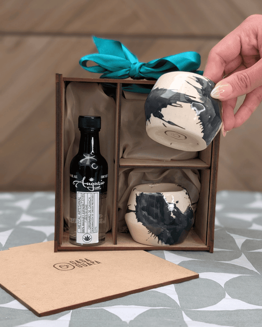 Brindis para dos | Kit de regalo corporativo con mezcal
